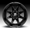 Fuel FF09D 8-Lug Matte Black Milled Forged Dually Custom Truck Wheels 7